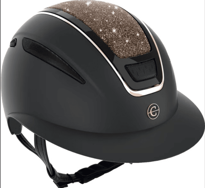 Ridehjelm Elite Polo Rosegull